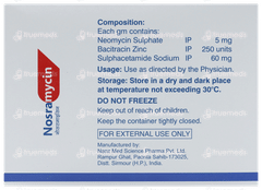 Nosramycin Sprinkling Powder 10Gm Nosramycin Sprinkling Powder 10Gm
